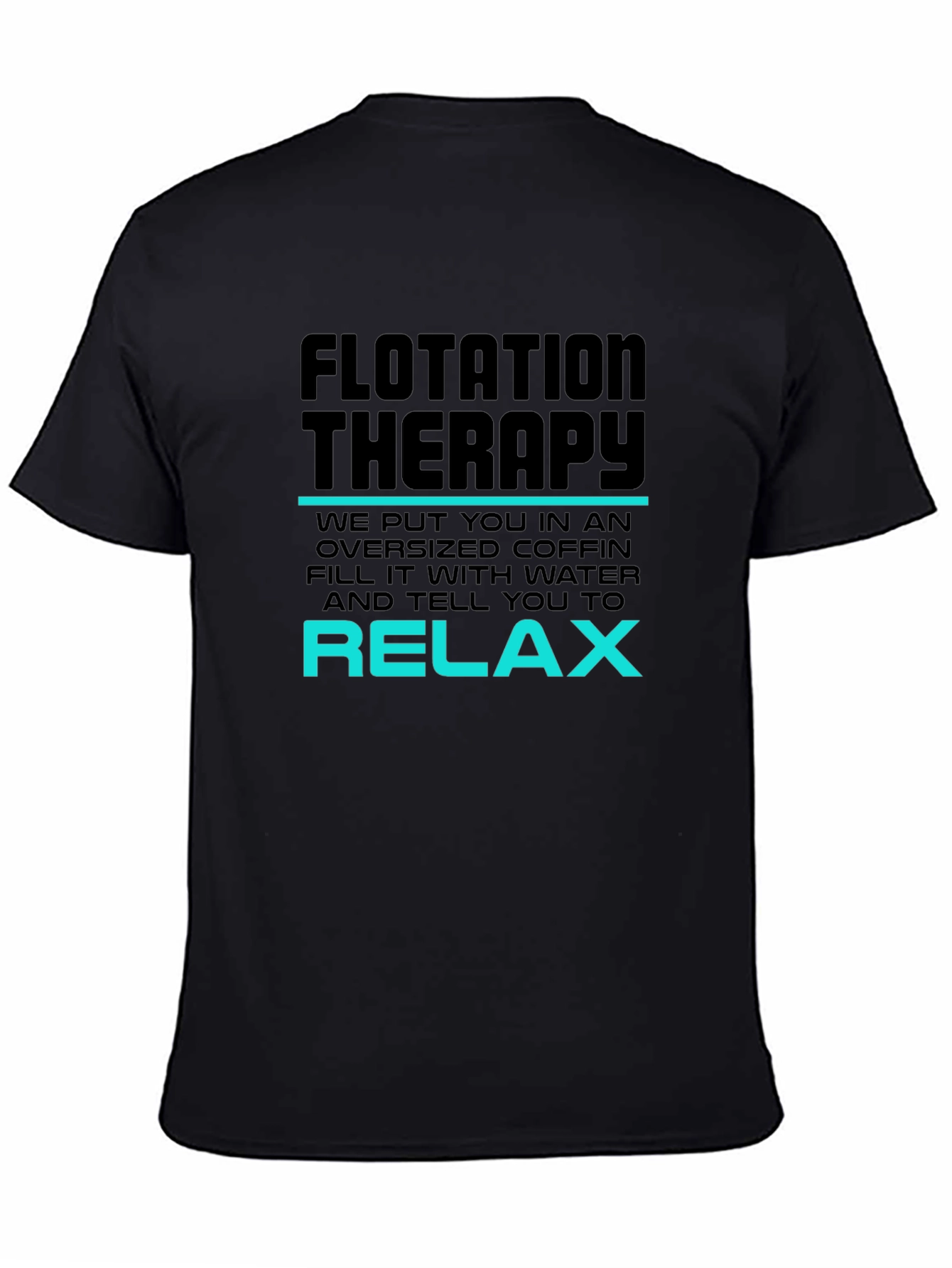 Flotation Therapy Graphic Tee - Relax in Style