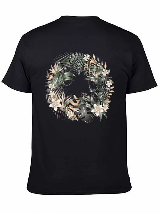 Floral Smile Graphic Tee