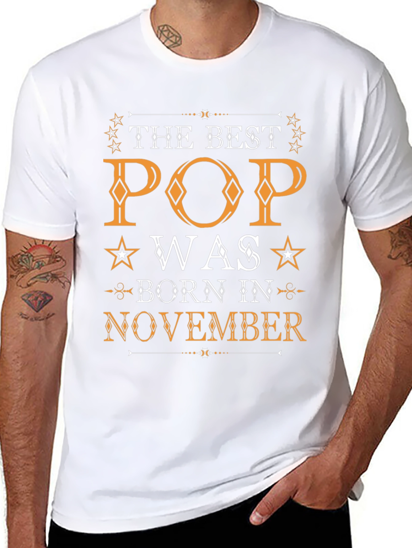The Best Pop Born in November T-Shirt