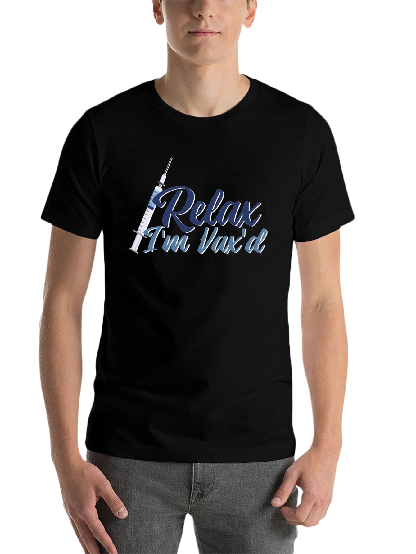 Relax Im Vaxd T-Shirt - Vaccinated Comfort Tee
