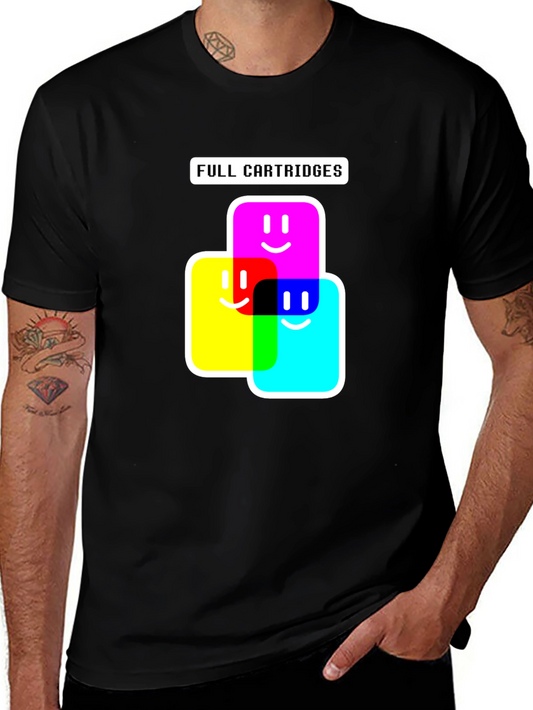 Full Cartridges Graphic T-Shirt