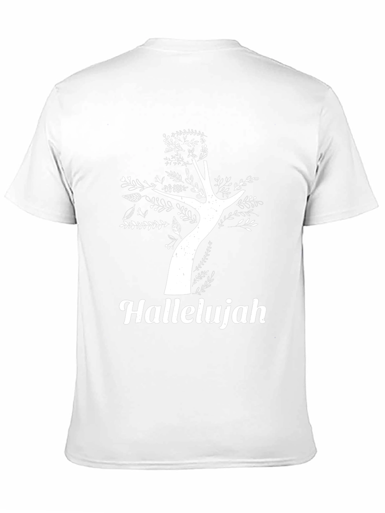 Hallelujah Tree Graphic Tee - Unisex Christian Apparel