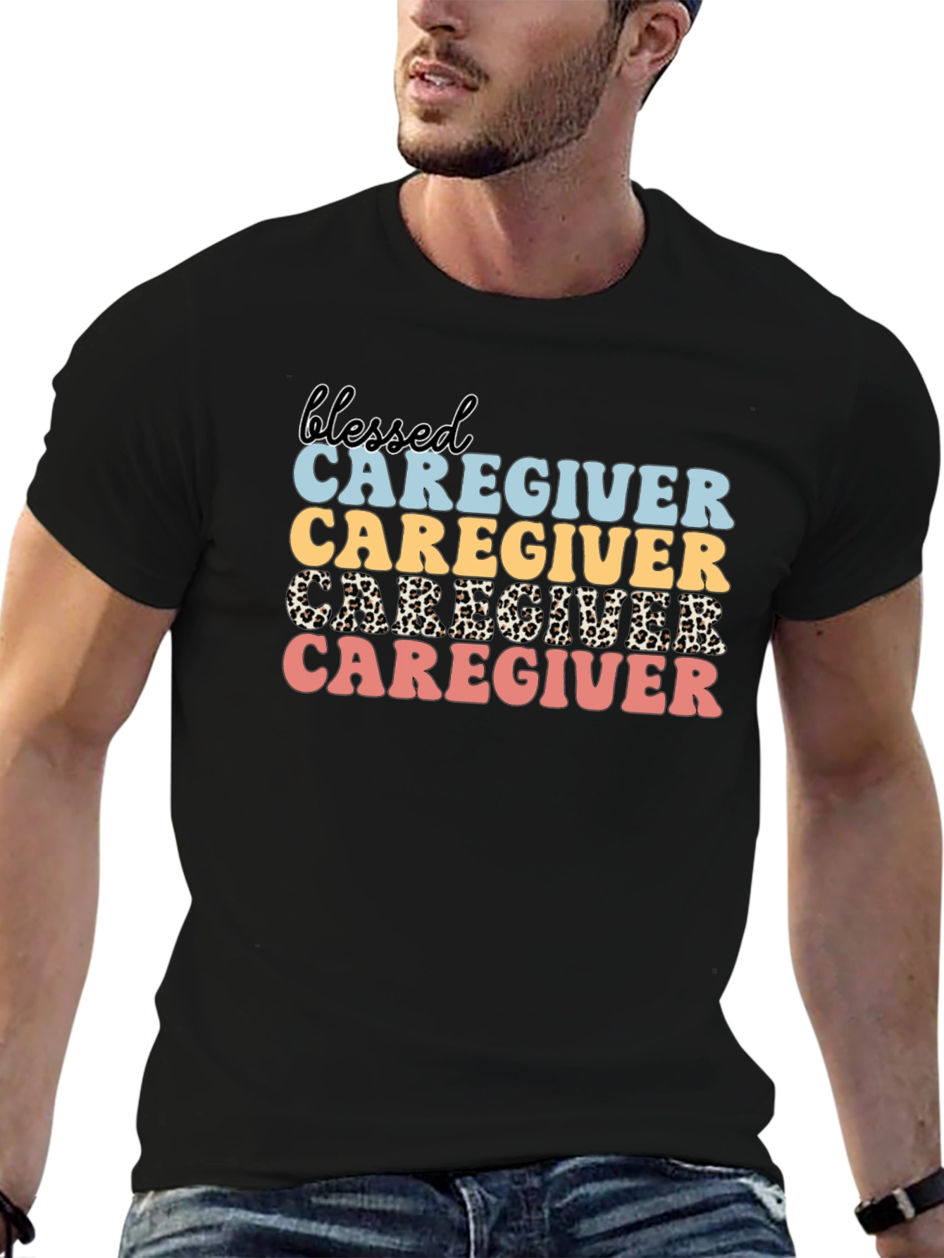Blessed Caregiver T-Shirt - Stylish & Comfortable
