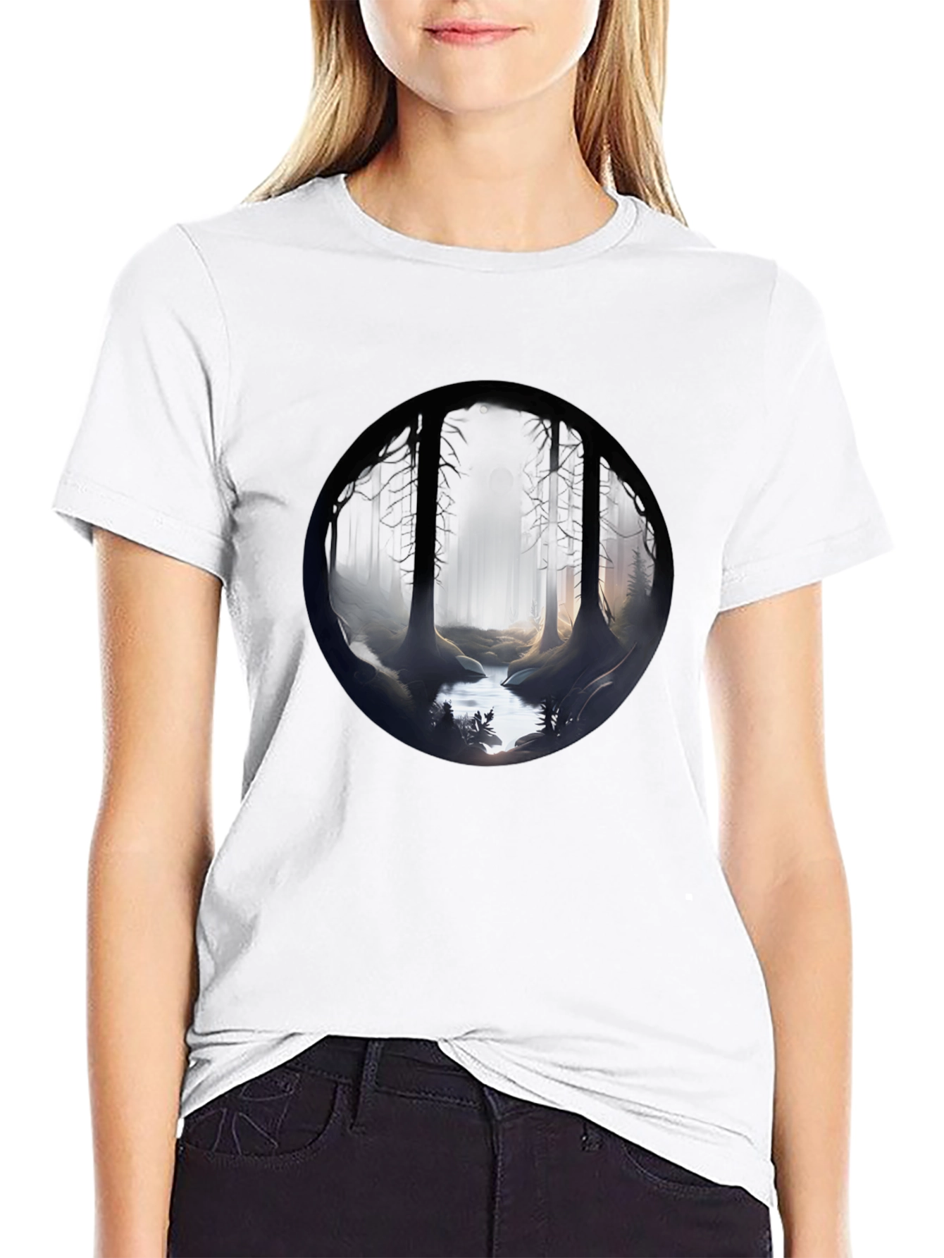Forest Stream Graphic Tee
