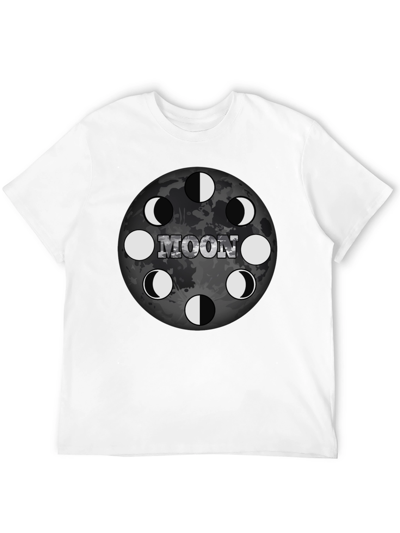 Moon Phases Graphic T-Shirt
