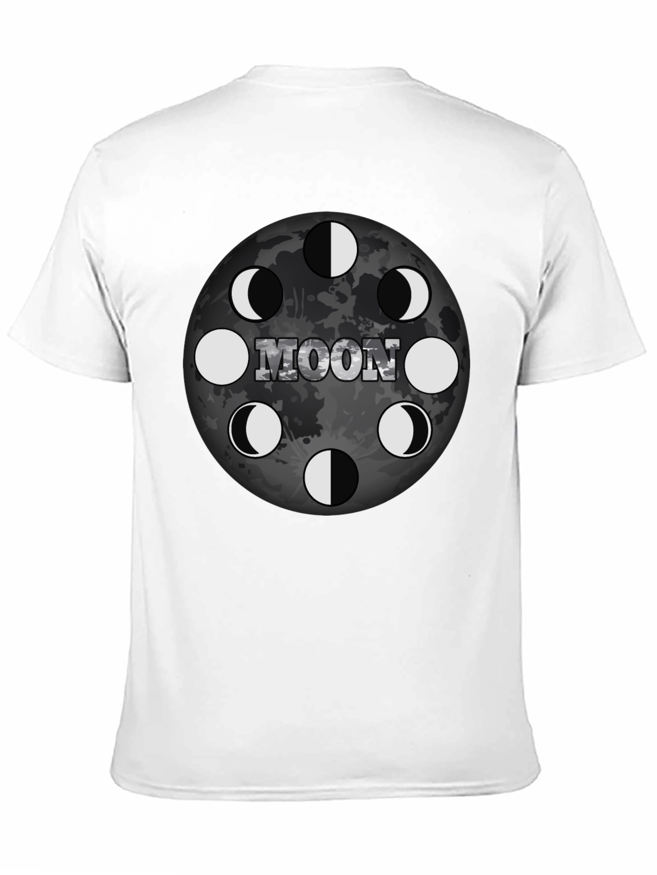 Moon Phases Graphic T-Shirt