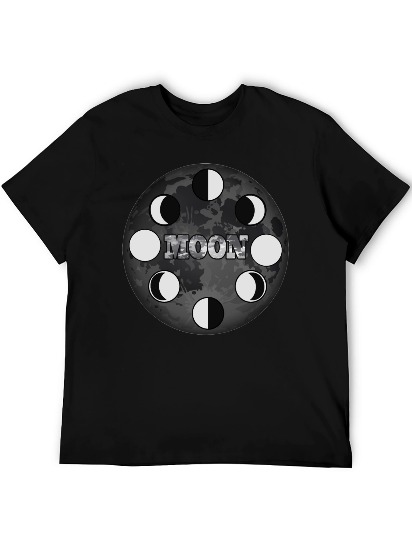 Moon Phases Graphic T-Shirt