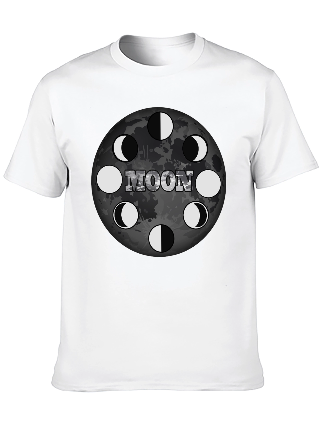 Moon Phases Graphic T-Shirt
