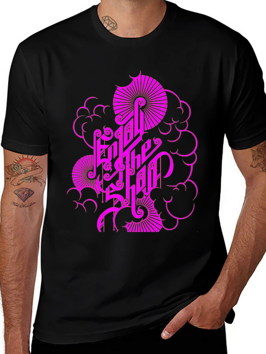 Enjoy the Ride Black Graphic Tee