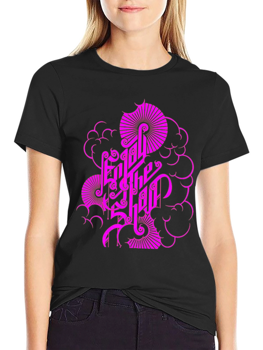 Enjoy the Ride Black Graphic Tee
