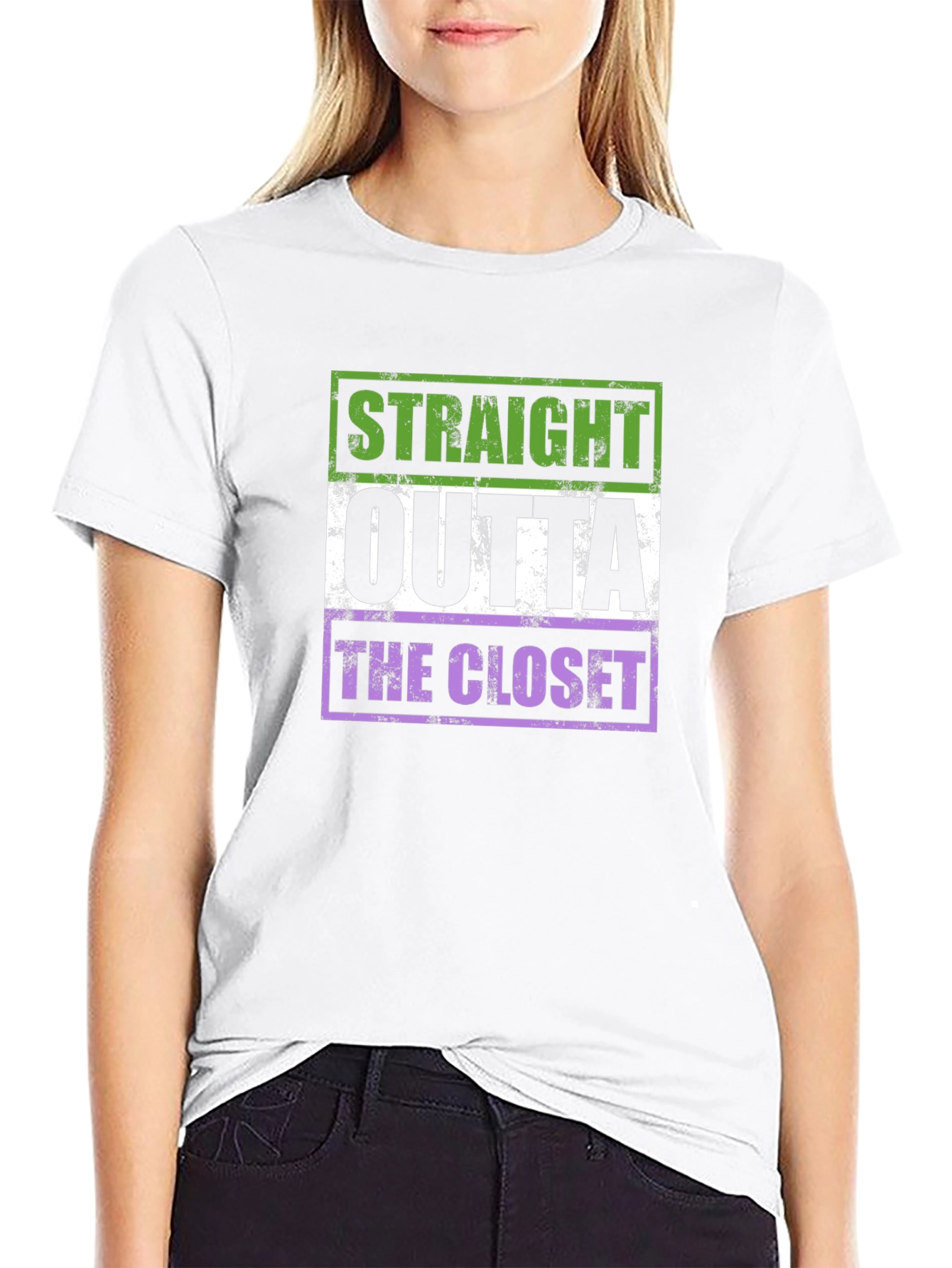 Straight Outta The Closet Graphic T-Shirt