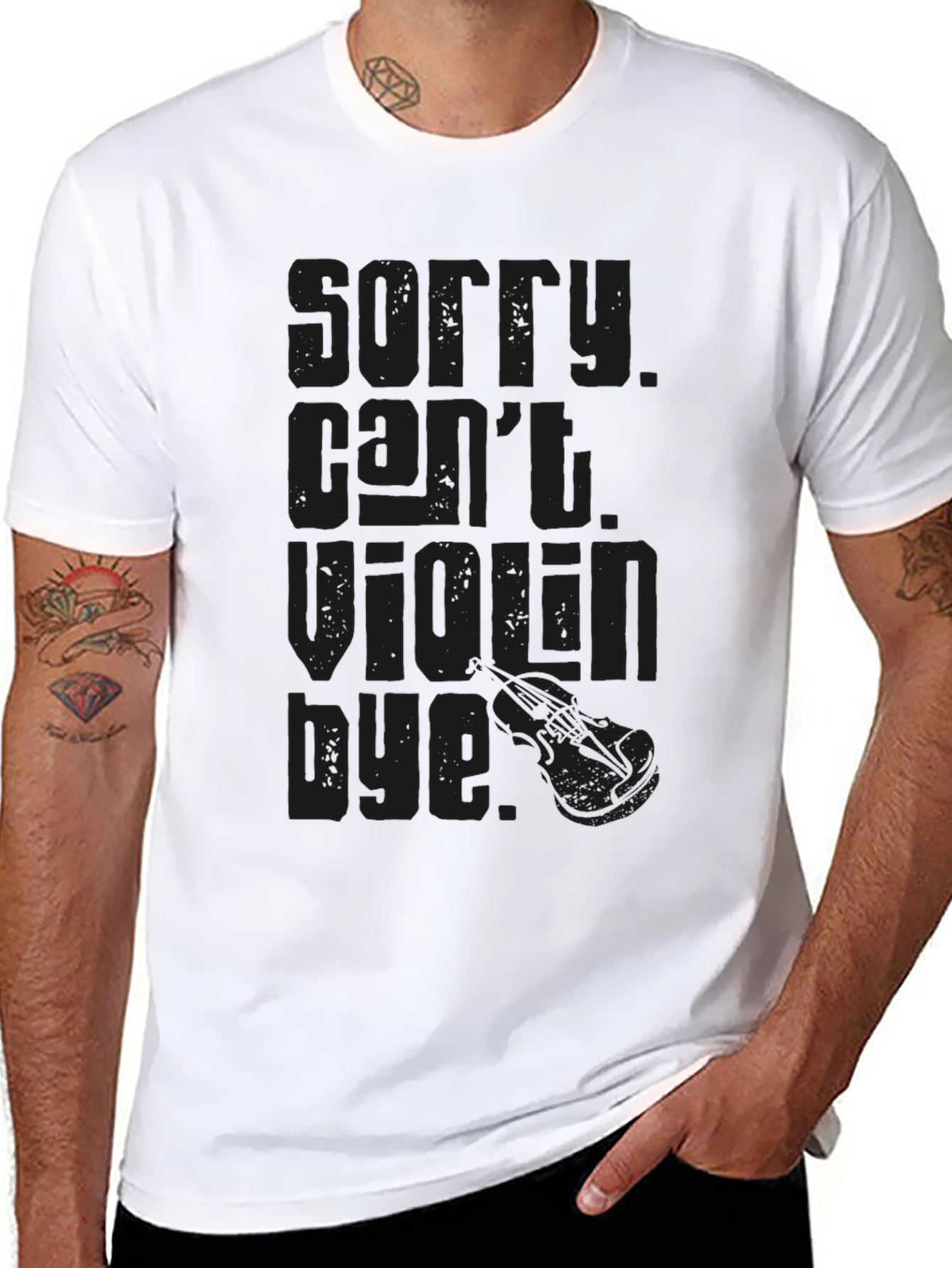Sorry Cant Violin Bye T-Shirt