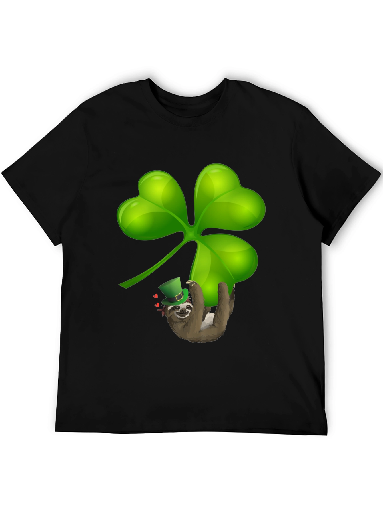 Sloth Shamrock T-Shirt - St. Patricks Day Luck