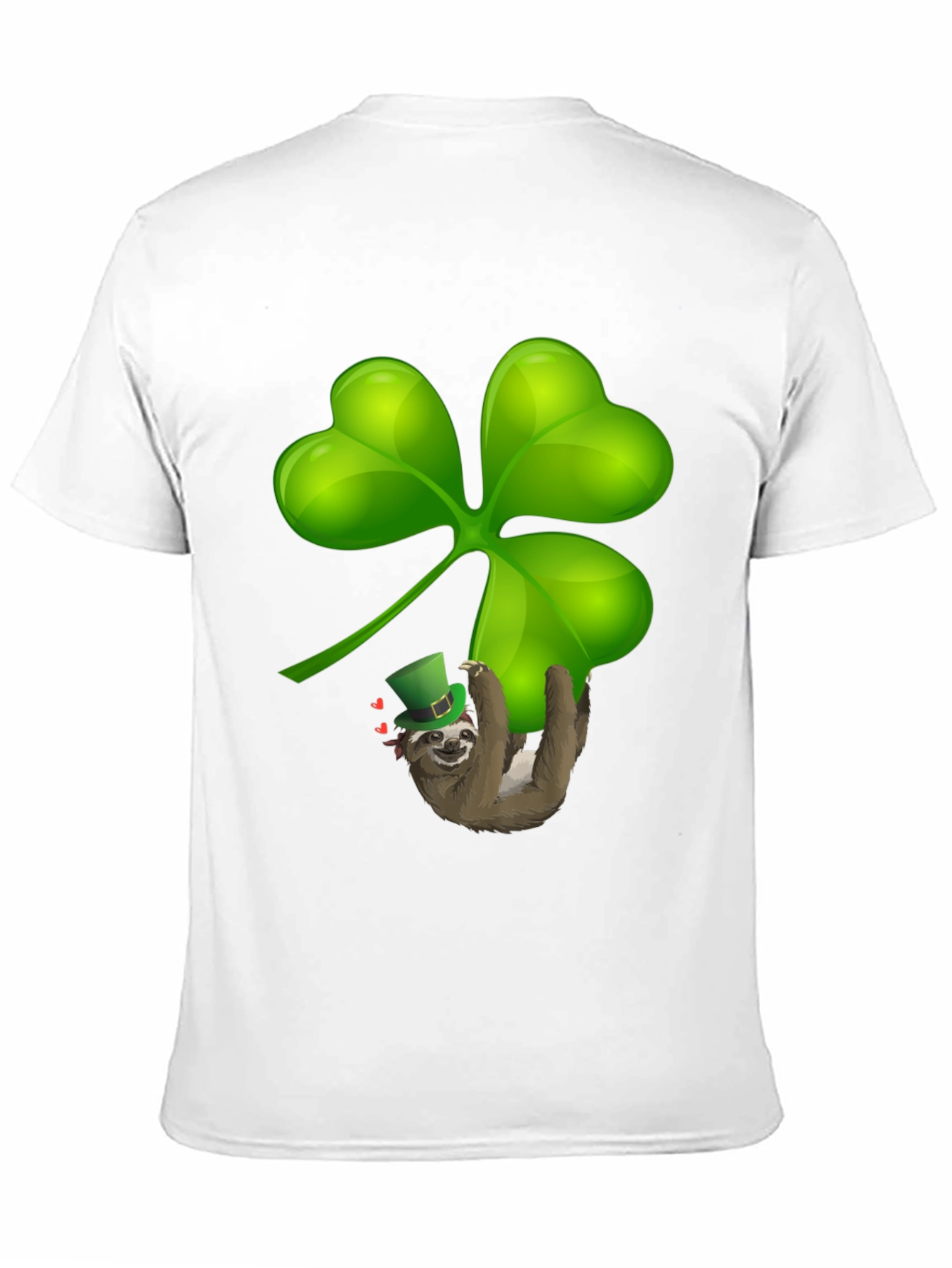 Sloth Shamrock T-Shirt - St. Patricks Day Luck