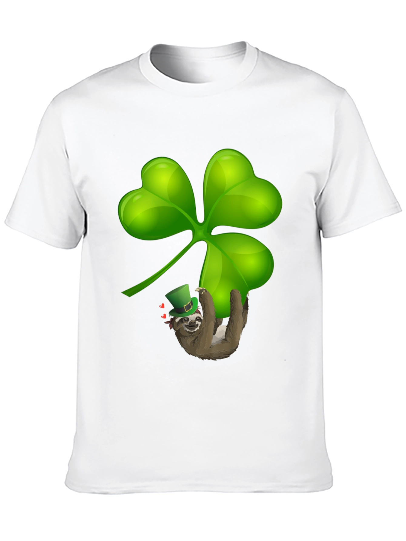 Sloth Shamrock T-Shirt - St. Patricks Day Luck