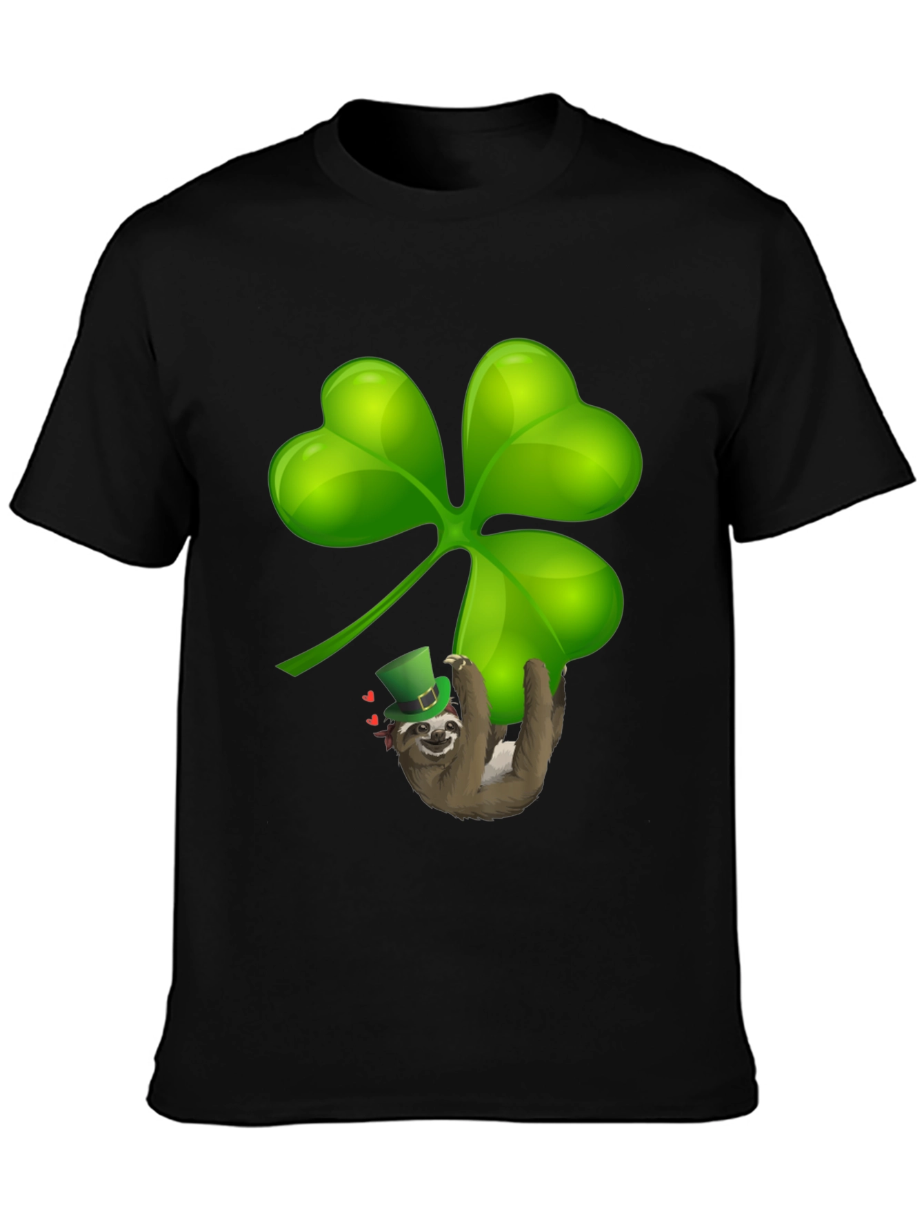 Sloth Shamrock T-Shirt - St. Patricks Day Luck