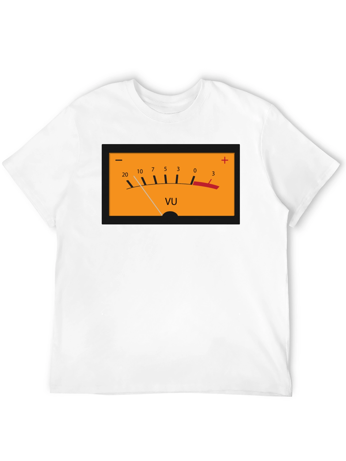VU Meter Graphic Tee - Black