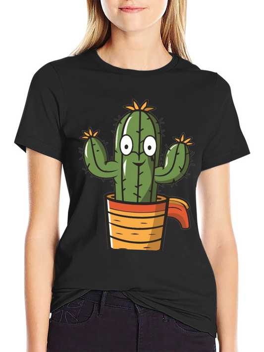 Funny Cactus T-Shirt - Desert Plant Graphic Tee