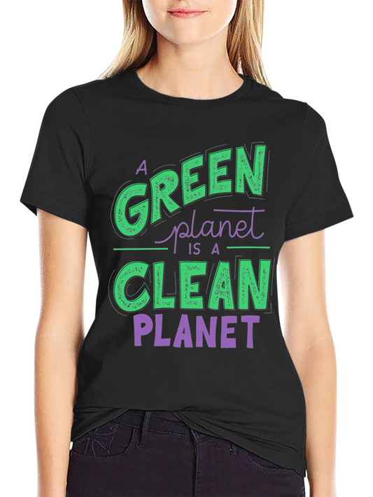 Green Planet T-Shirt - Environmental Awareness