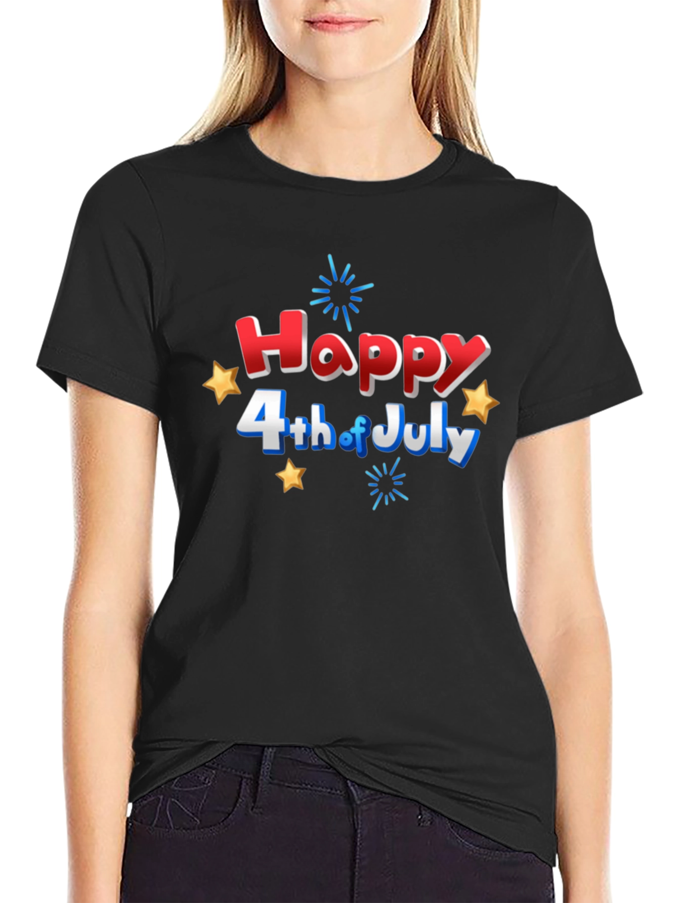 Happy 4th of July Graphic T-Shirt