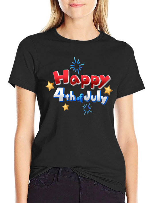 Happy 4th of July Graphic T-Shirt