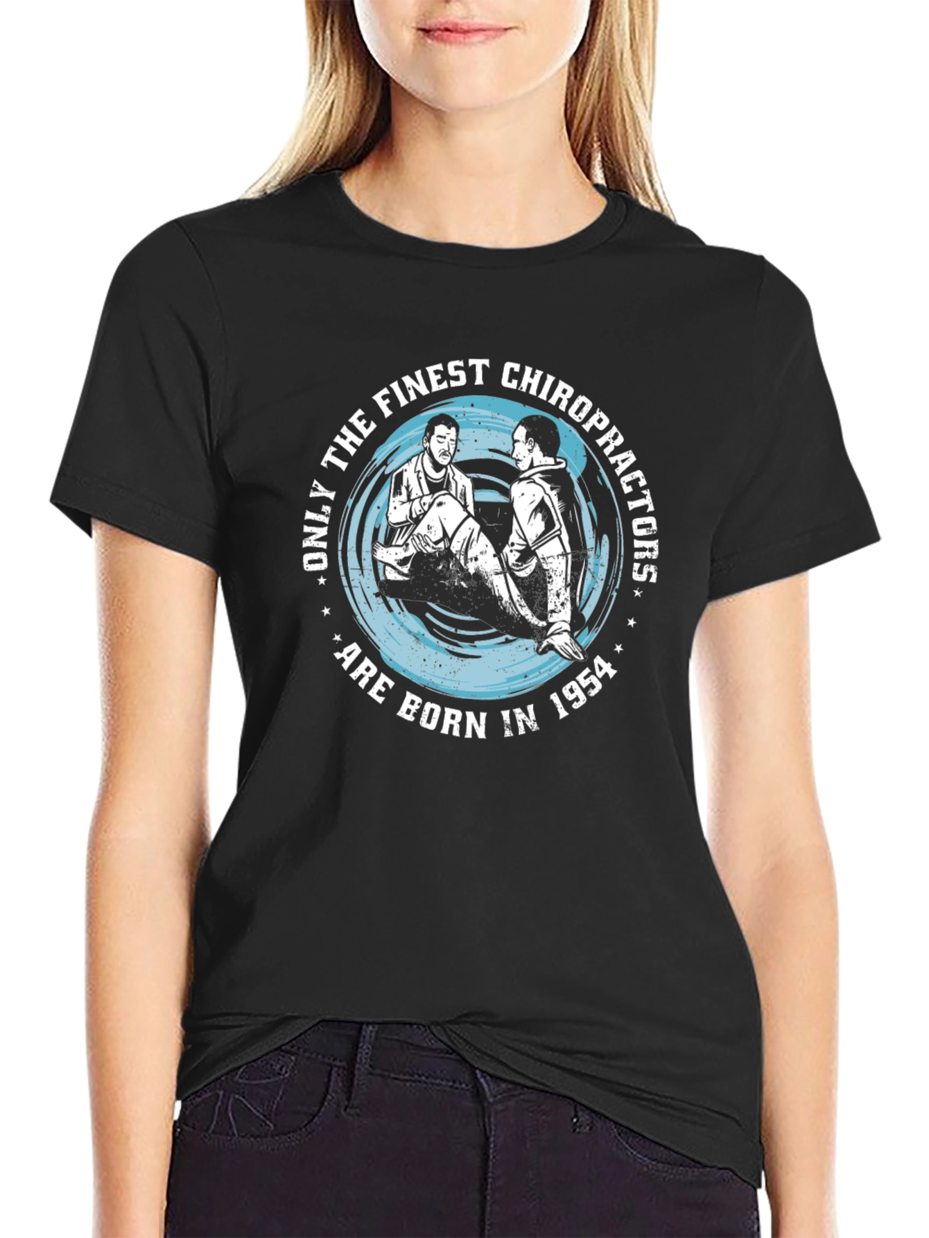 Finest Chiropractors Born in 1954 Graphic Tee