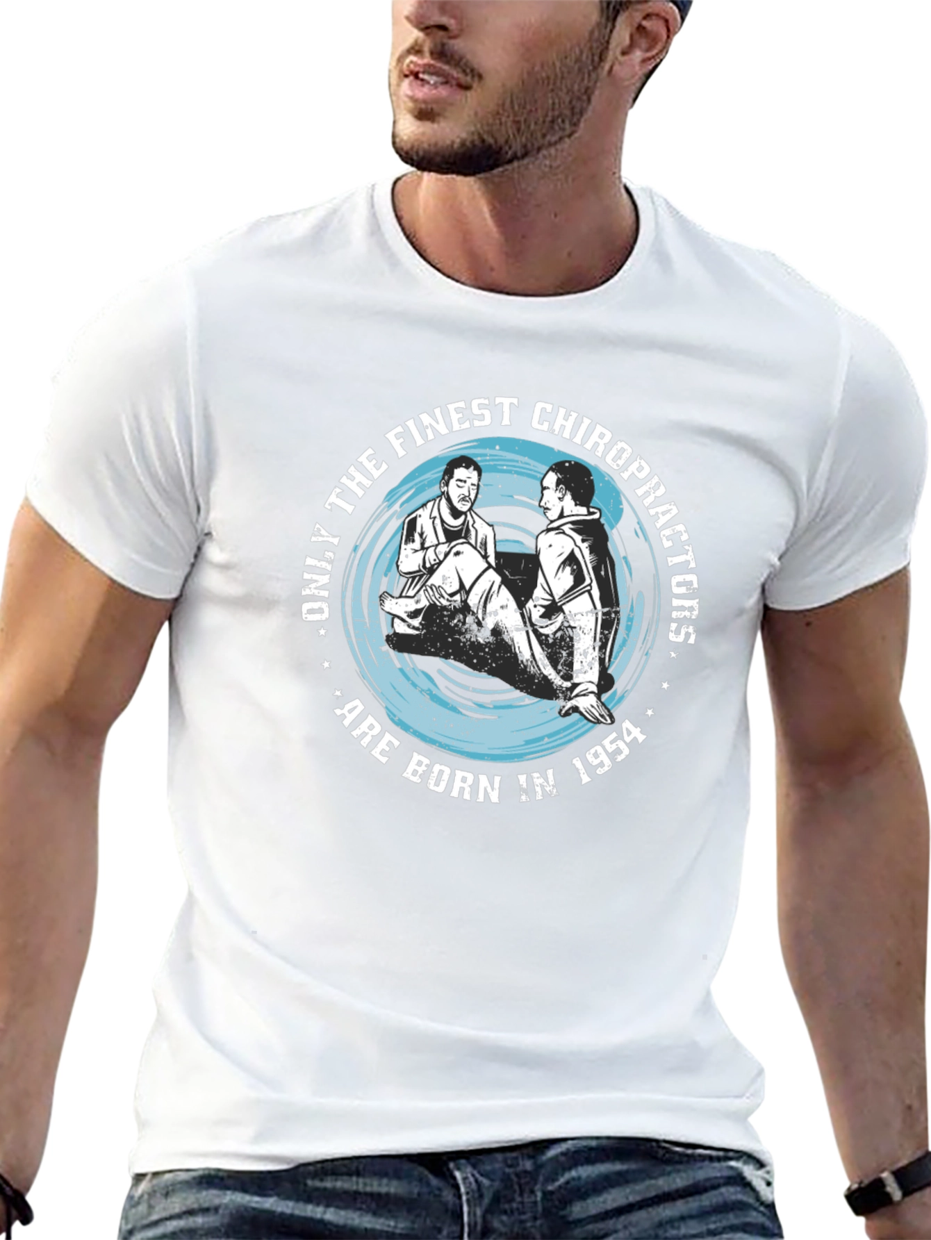 Finest Chiropractors Born in 1954 Graphic Tee