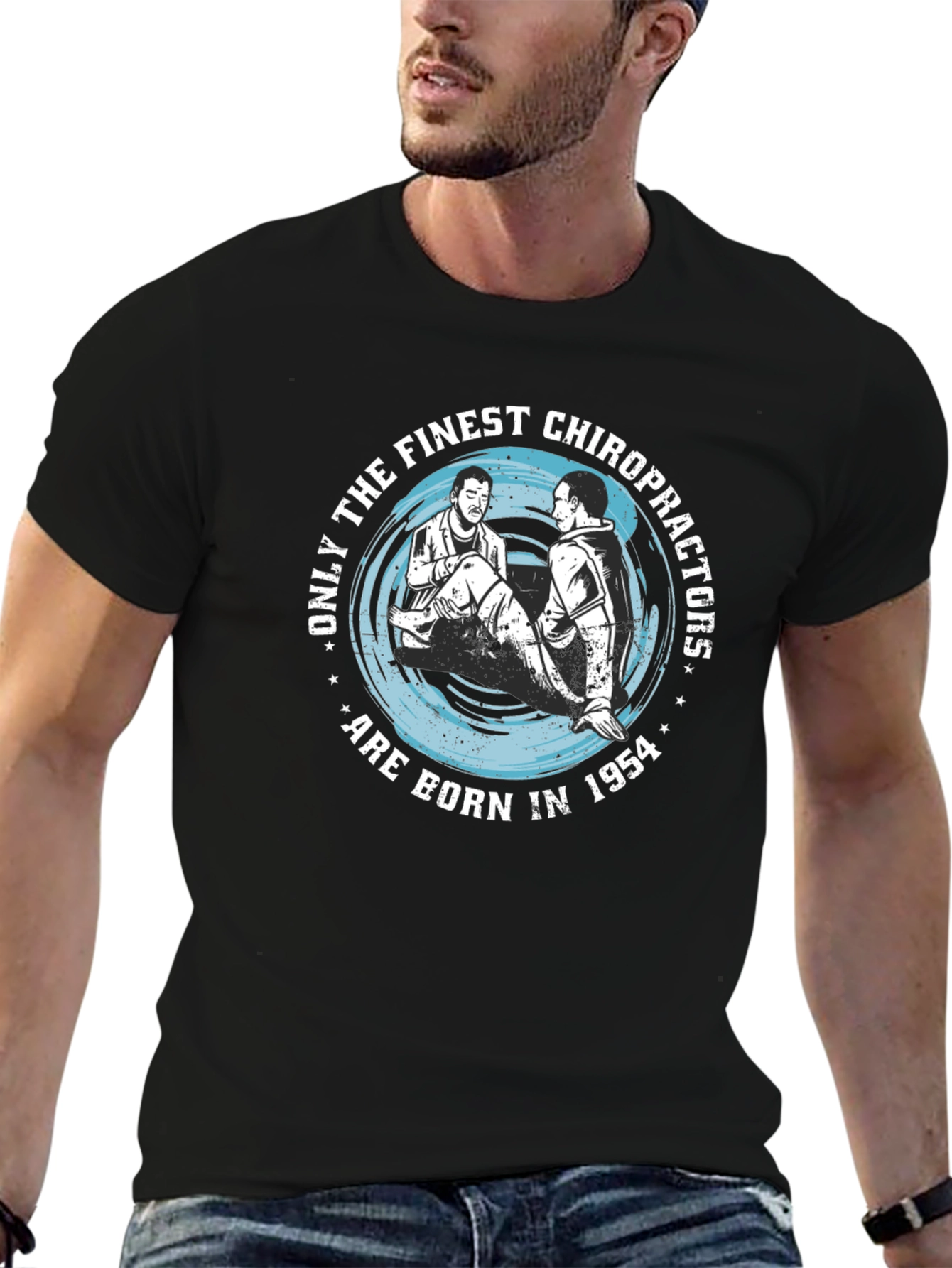 Finest Chiropractors Born in 1954 Graphic Tee