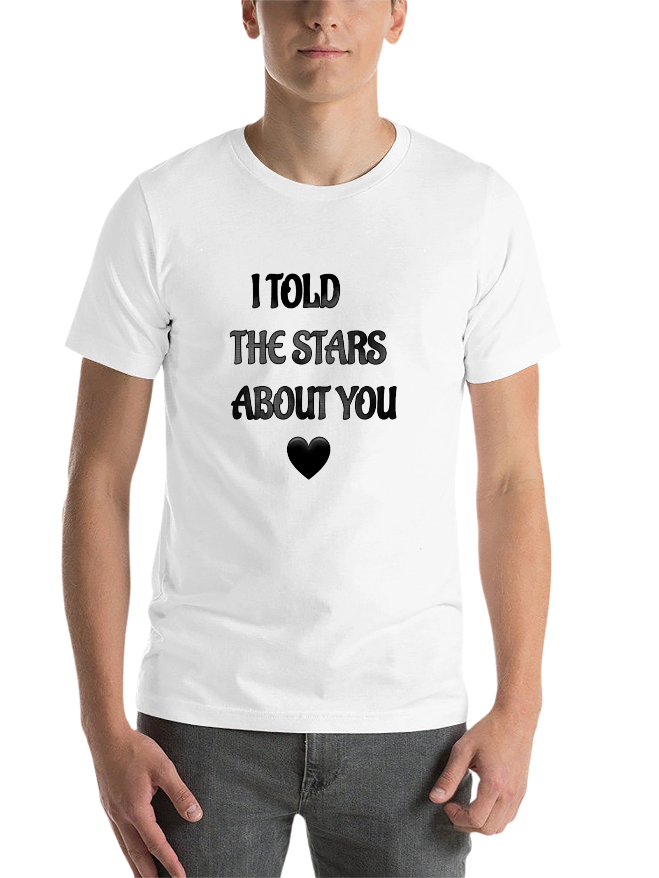 I Told The Stars About You Graphic Tee