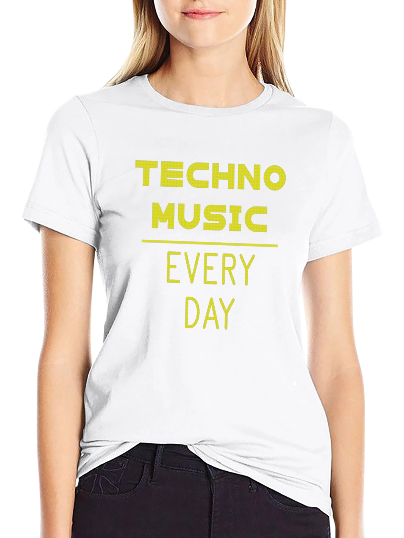Techno Music Every Day Graphic Tee - Unisex