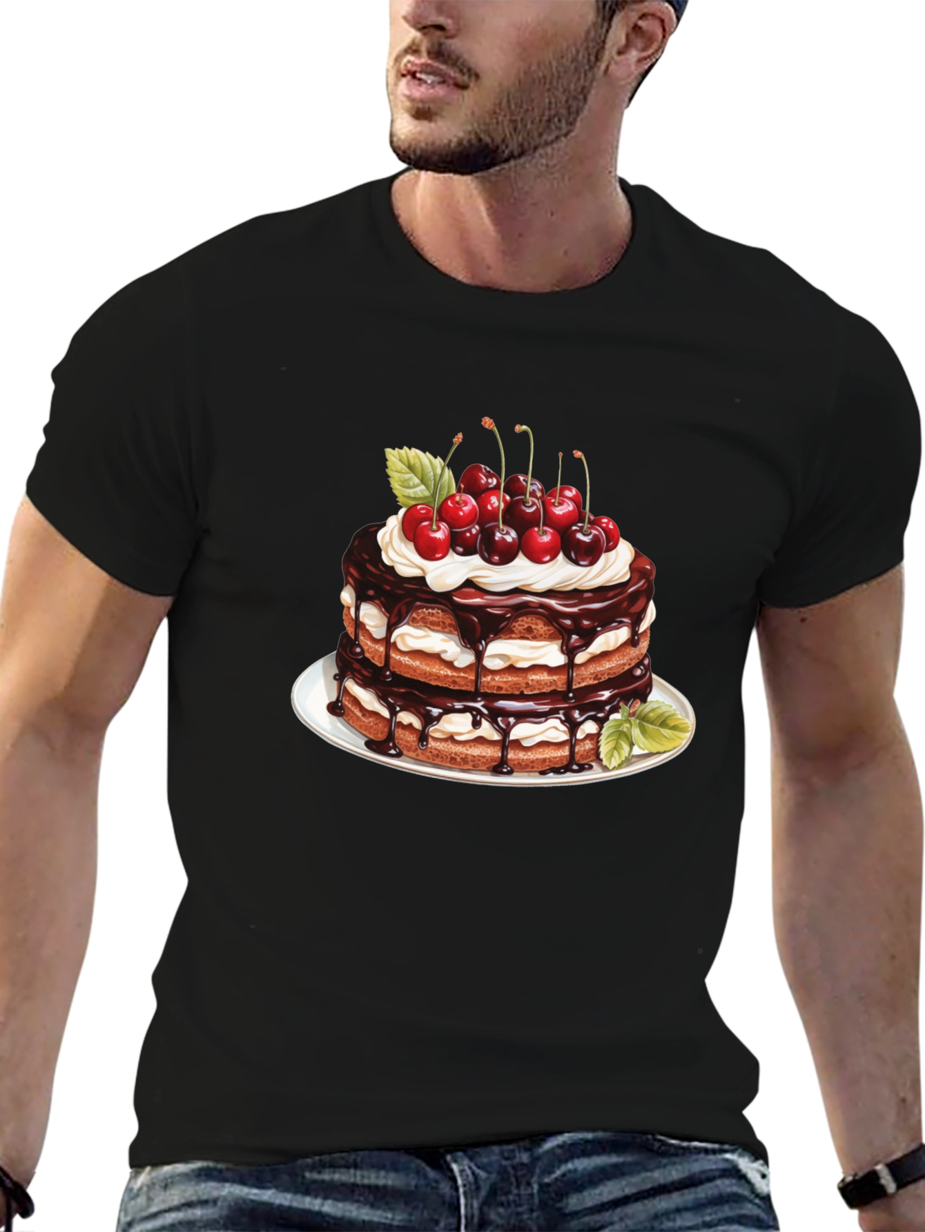 Cake Graphic T-Shirt - Sweet Treat Tee