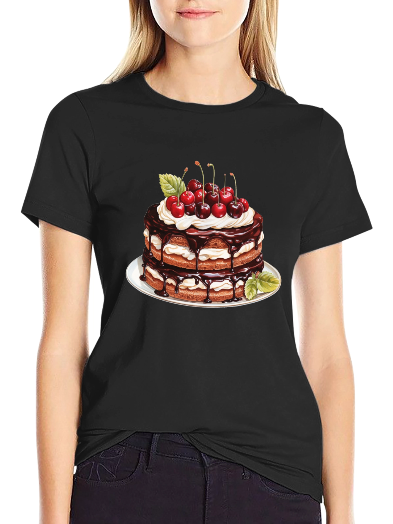 Cake Graphic T-Shirt - Sweet Treat Tee