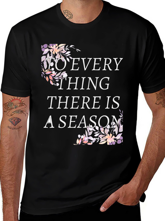 Floral Season Graphic Tee - Comfort Fit