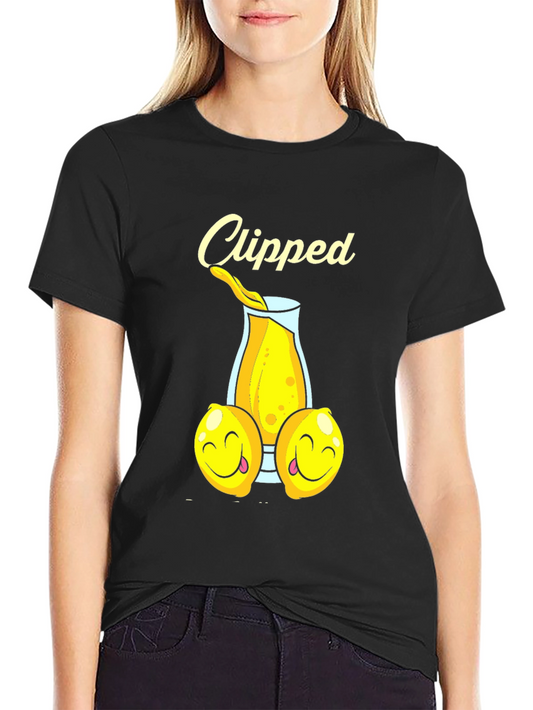 Clipped Lemon Juice Graphic T-Shirt