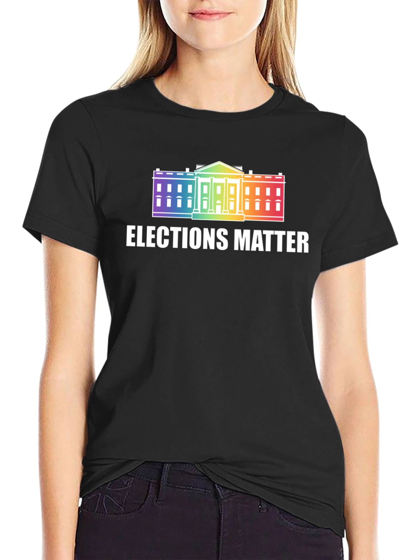 Elections Matter LGBTQ+ Pride T-Shirt