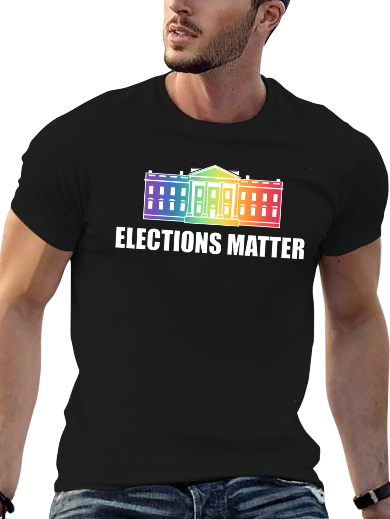 Elections Matter LGBTQ+ Pride T-Shirt