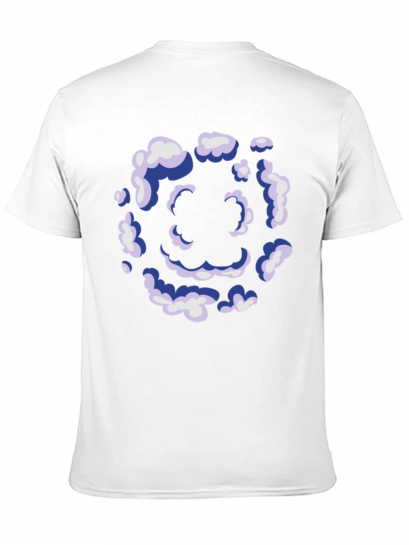 Smiley Cloud T-Shirt - Unique Graphic Tee
