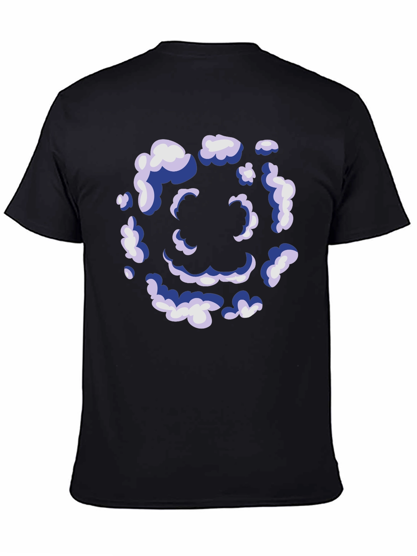 Smiley Cloud T-Shirt - Unique Graphic Tee