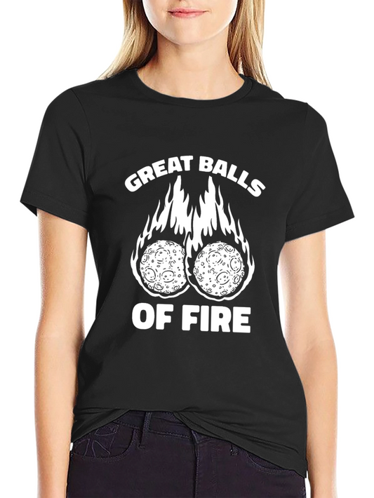 Great Balls of Fire Graphic T-Shirt