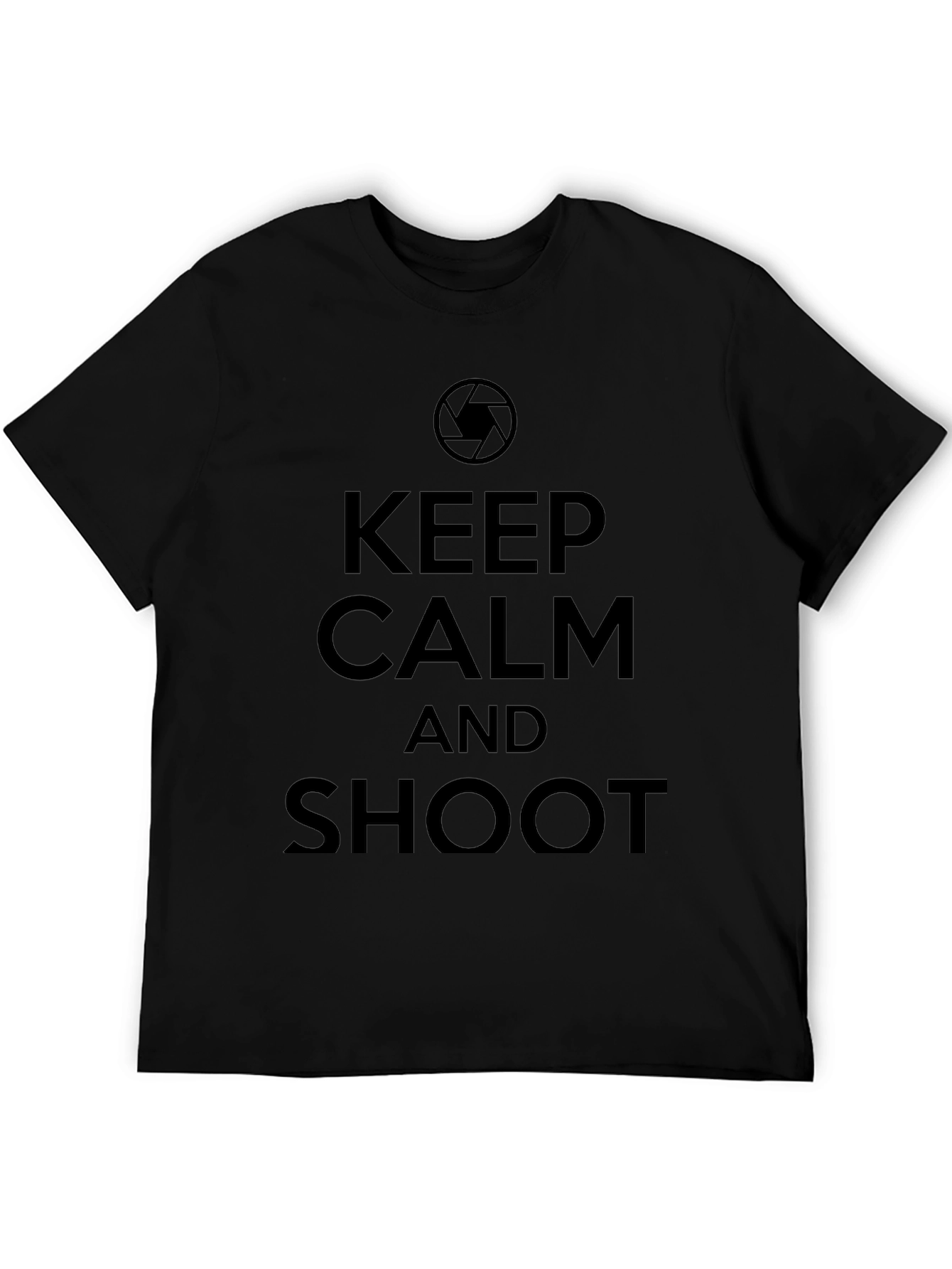 Keep Calm & Shoot Graphic Tee - Photography Lovers