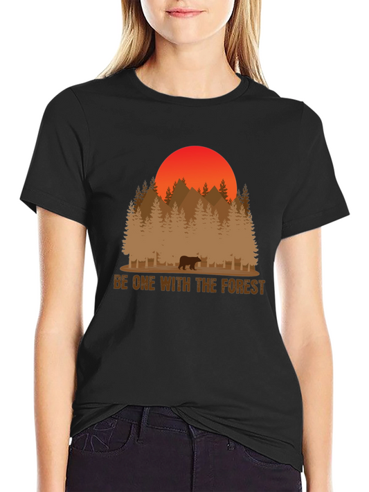 Be One With The Forest Graphic Tee