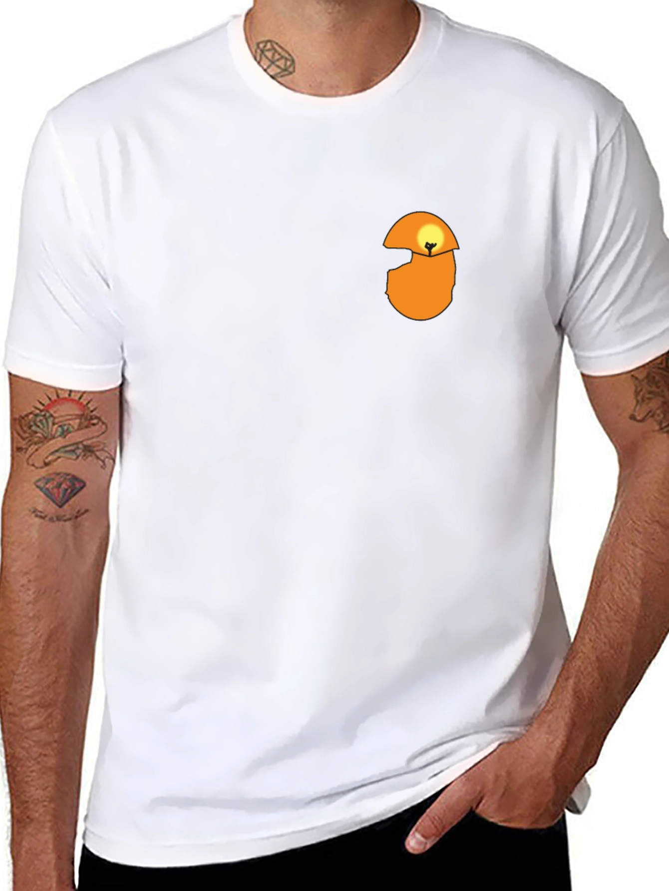 Sunset Silhouette Graphic Tee