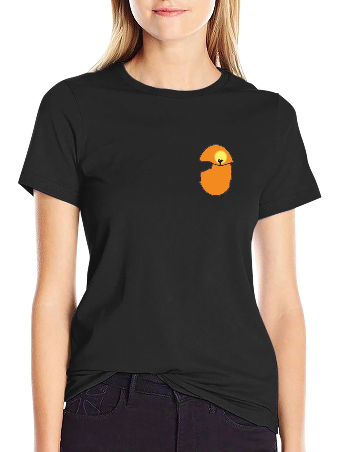 Sunset Silhouette Graphic Tee