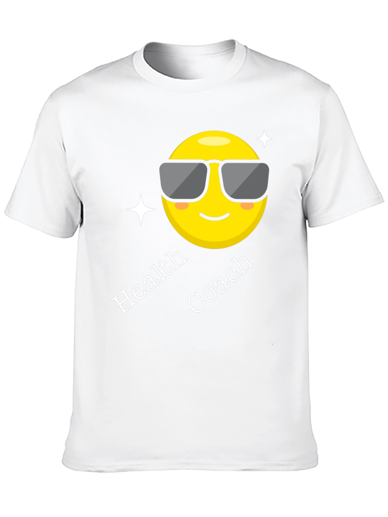 Health Coach Emoji Graphic T-Shirt