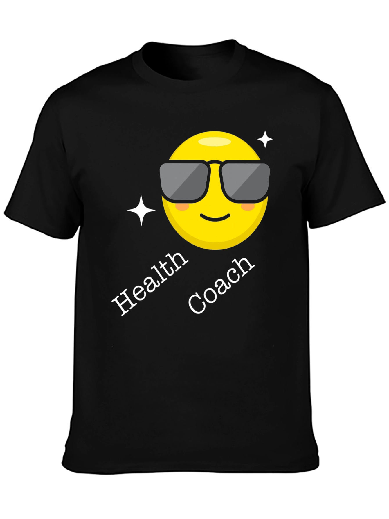 Health Coach Emoji Graphic T-Shirt