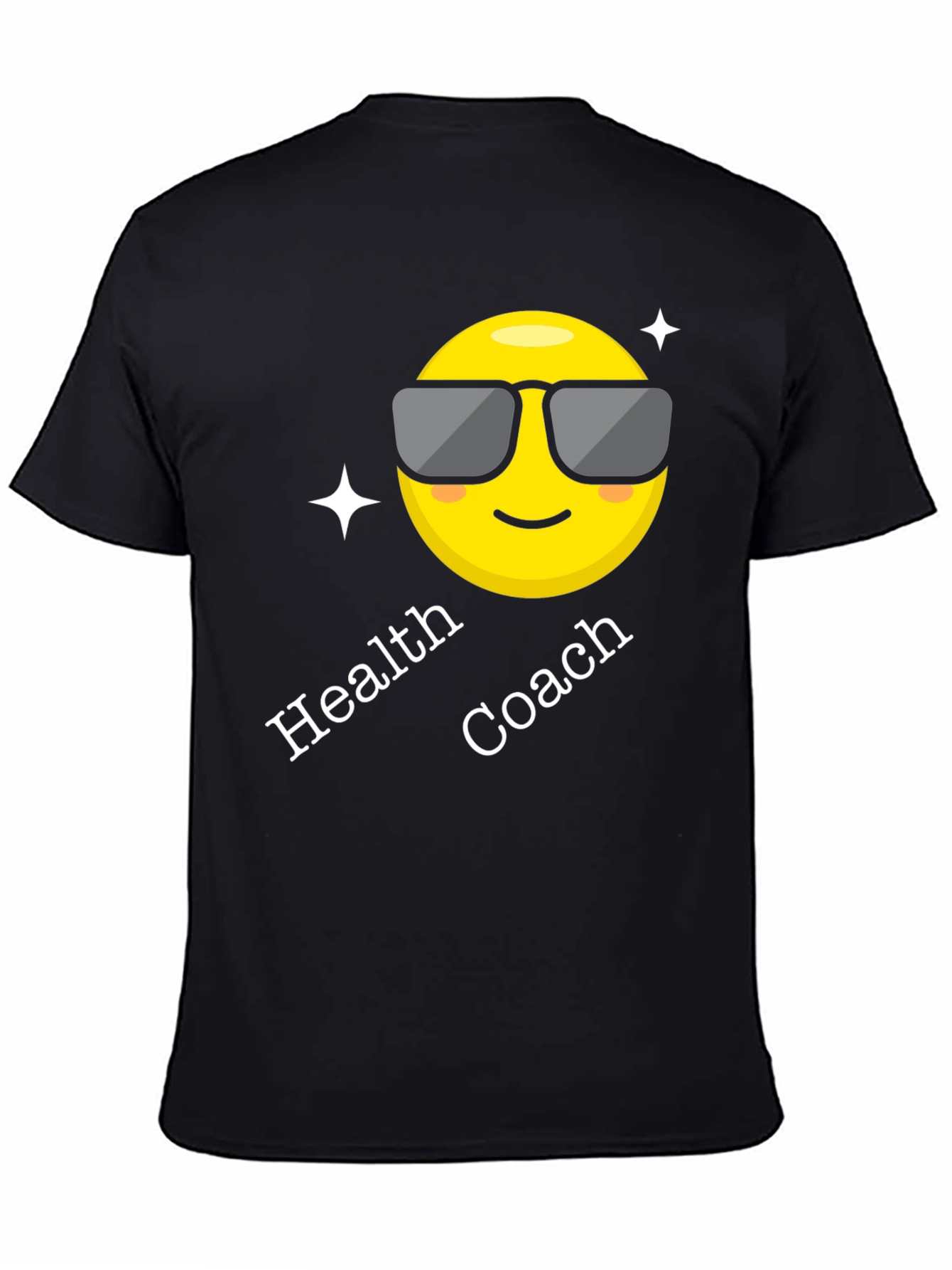 Health Coach Emoji Graphic T-Shirt