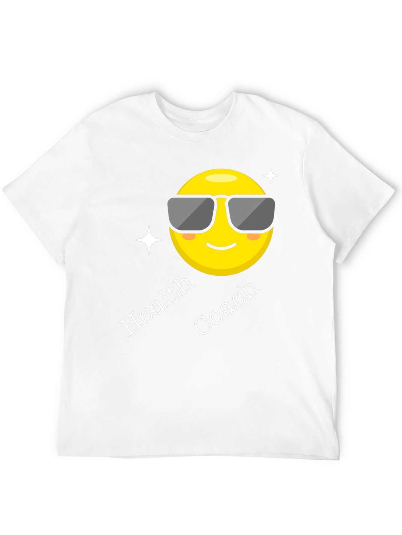Health Coach Emoji Graphic T-Shirt