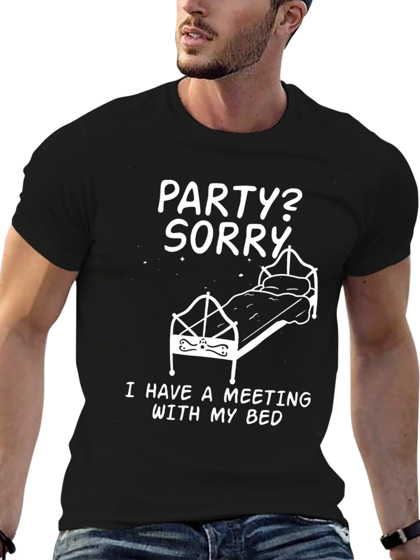 Party? Sorry Bedtime Meeting T-Shirt