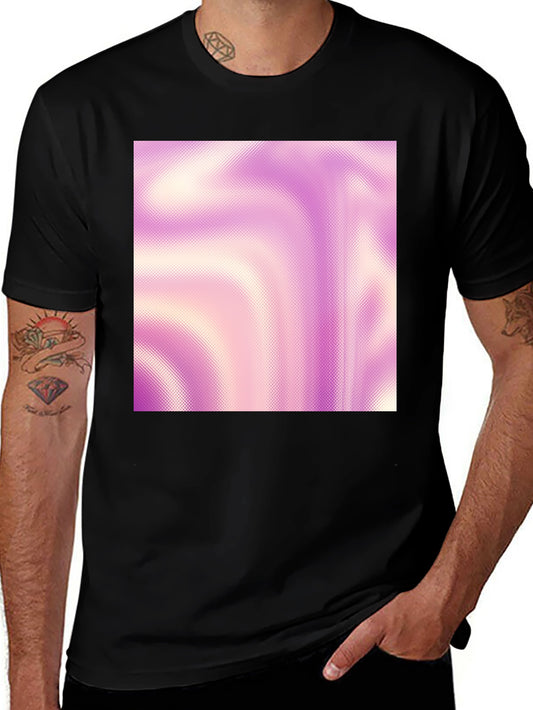 Abstract Swirl Tee - Modern Graphic Print T-Shirt