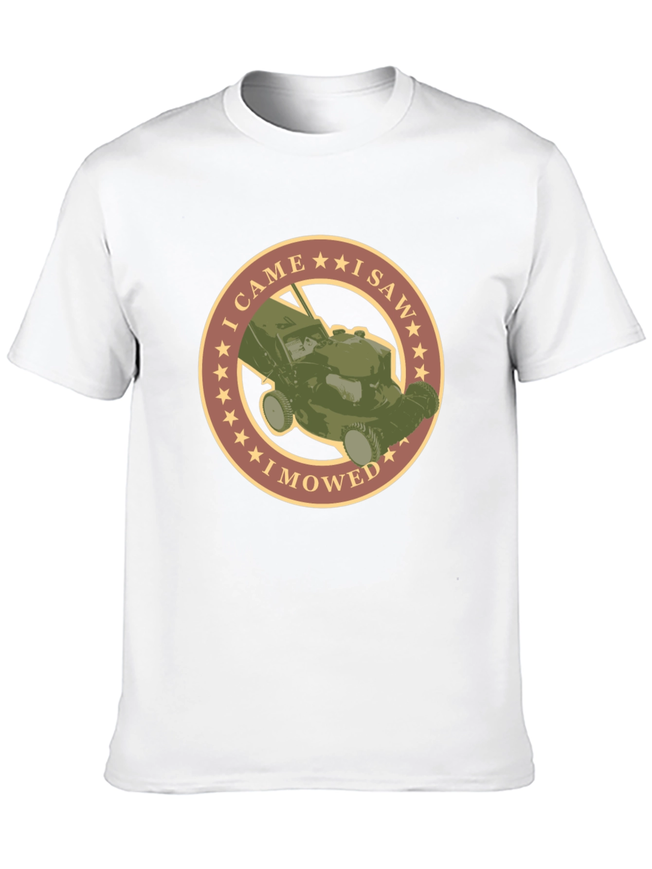 I Came I Saw I Mowed T-Shirt